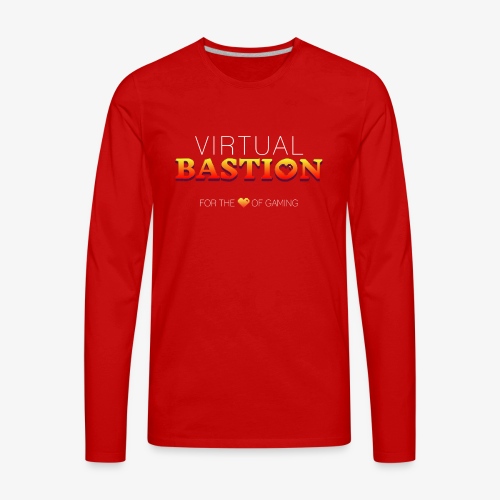 Virtual Bastion: For the Love of Gaming - Men's Premium Long Sleeve T-Shirt