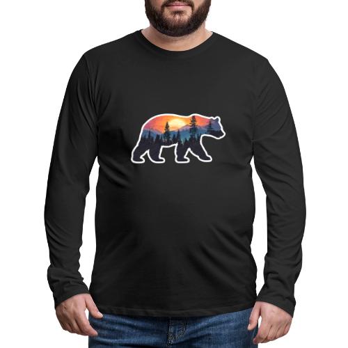 Mountain Spirit Bear - Men's Premium Long Sleeve T-Shirt