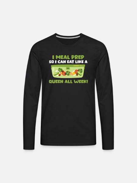 Great Meal Prep Shirt - Men's Premium Long Sleeve T-Shirt - black