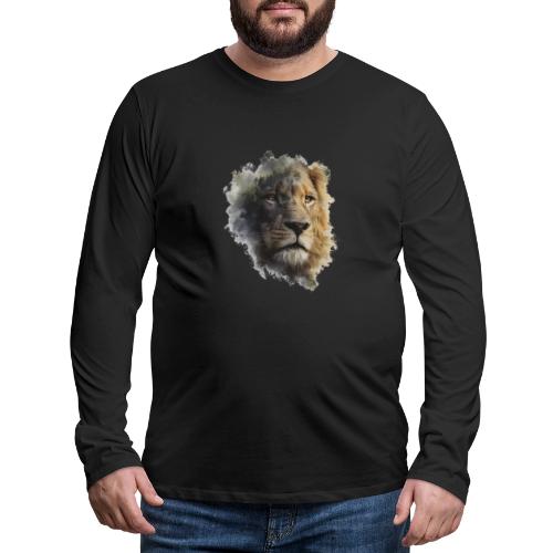 Forest-Soul Lion - Men's Premium Long Sleeve T-Shirt