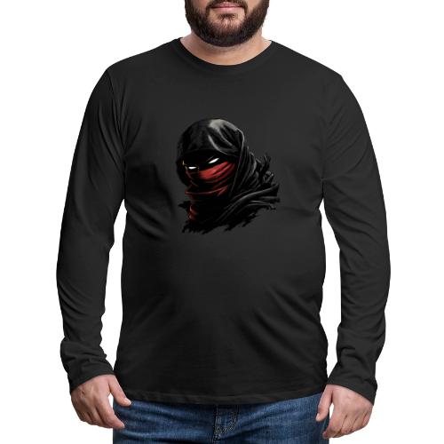 Shadowflame Ninja - Men's Premium Long Sleeve T-Shirt