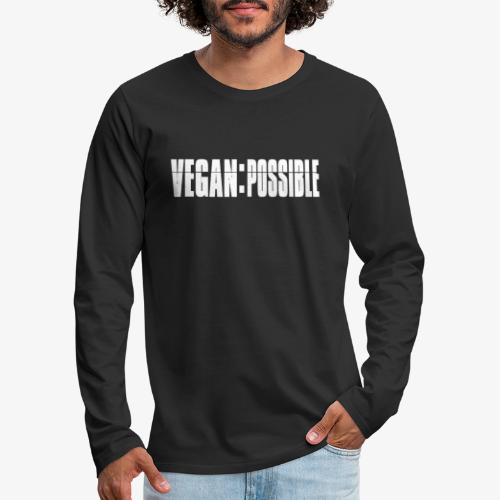 VeganPossible - Men's Premium Long Sleeve T-Shirt