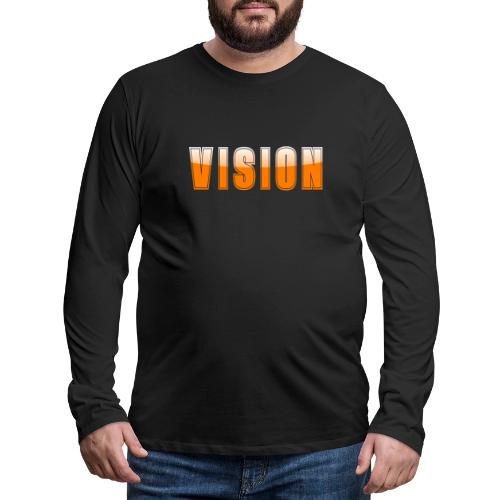 Vision Word Design - Men's Premium Long Sleeve T-Shirt