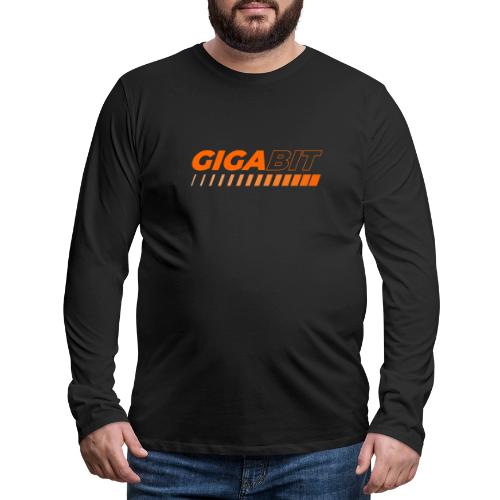 Gigabit: Speed Unleashed - Men's Premium Long Sleeve T-Shirt