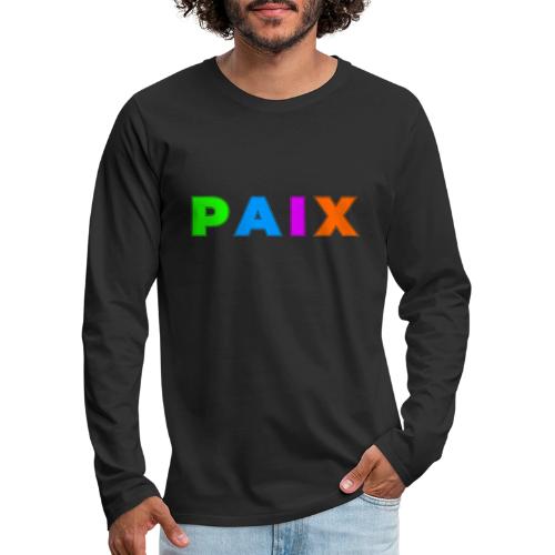 Peace in Colour - Men's Premium Long Sleeve T-Shirt