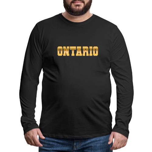 Ontario - Men's Premium Long Sleeve T-Shirt