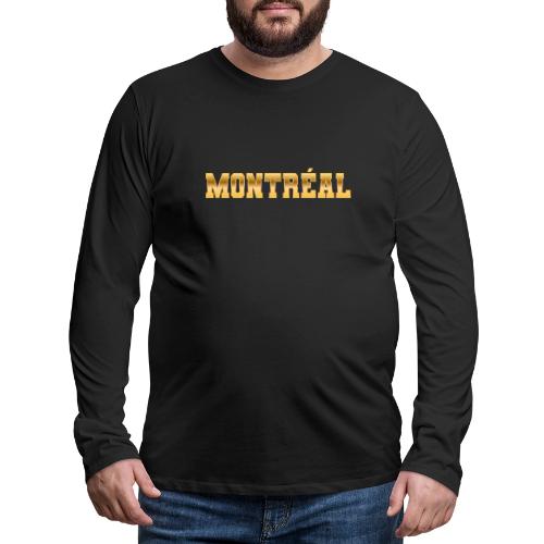 Montréal - Men's Premium Long Sleeve T-Shirt