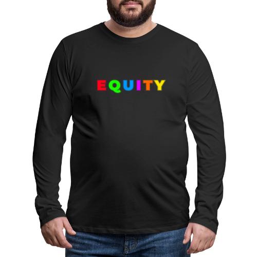 Colors of Equity - Men's Premium Long Sleeve T-Shirt