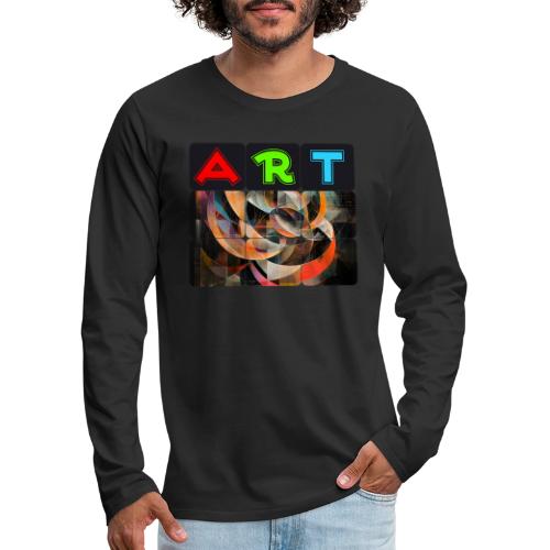 Fragments of Art - Men's Premium Long Sleeve T-Shirt