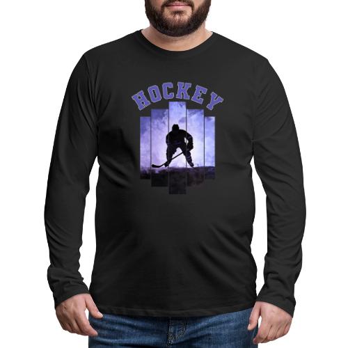 Hockey Warrior - Men's Premium Long Sleeve T-Shirt