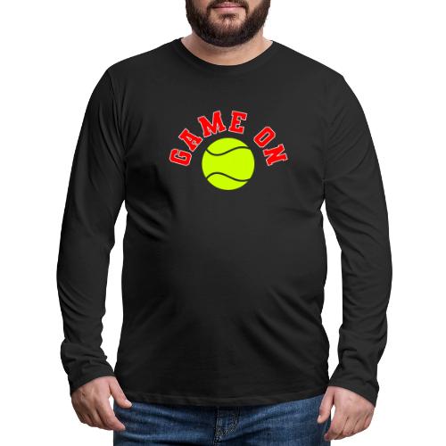 Game On Tennis - Men's Premium Long Sleeve T-Shirt