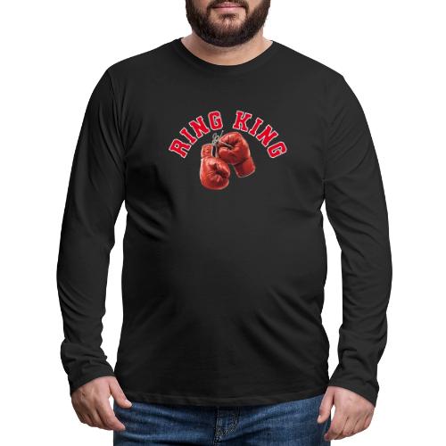 Boxing: Ring King Glory - Men's Premium Long Sleeve T-Shirt
