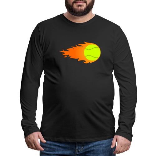 Tennis Ball - Men's Premium Long Sleeve T-Shirt
