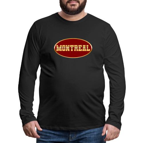 Montreal in Gold - Men's Premium Long Sleeve T-Shirt