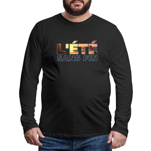 Golden Summer Atmosphere - Men's Premium Long Sleeve T-Shirt