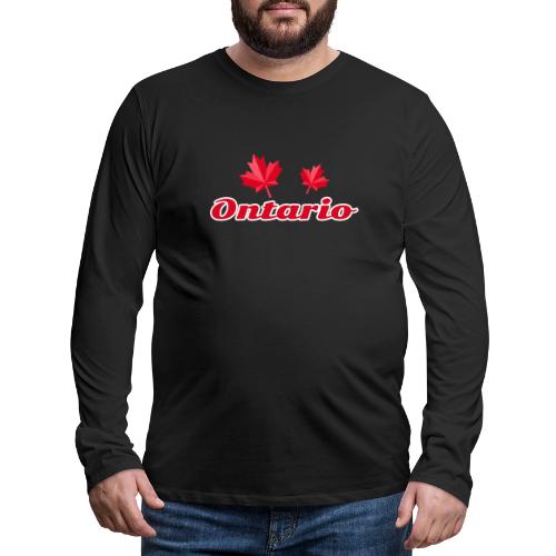 Ontario, province of Canada - Men's Premium Long Sleeve T-Shirt