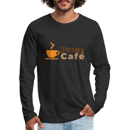 Coffee Break - Men's Premium Long Sleeve T-Shirt