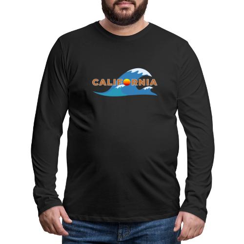 Blue Wave California - Men's Premium Long Sleeve T-Shirt