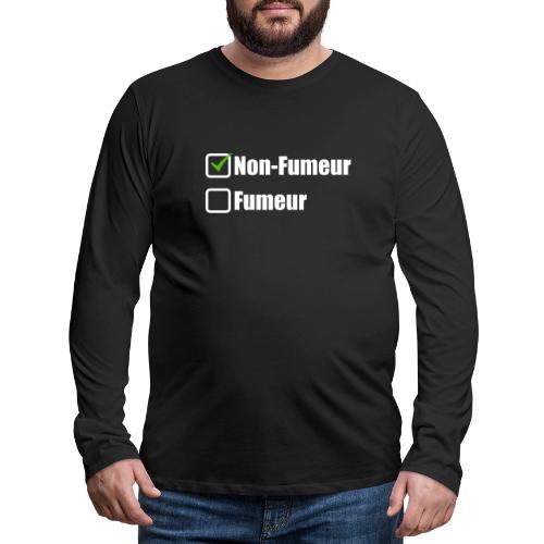 Non-smoker - Men's Premium Long Sleeve T-Shirt
