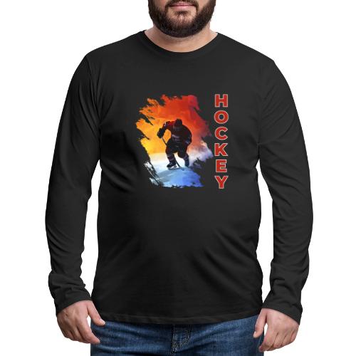Hockey Energy - Men's Premium Long Sleeve T-Shirt