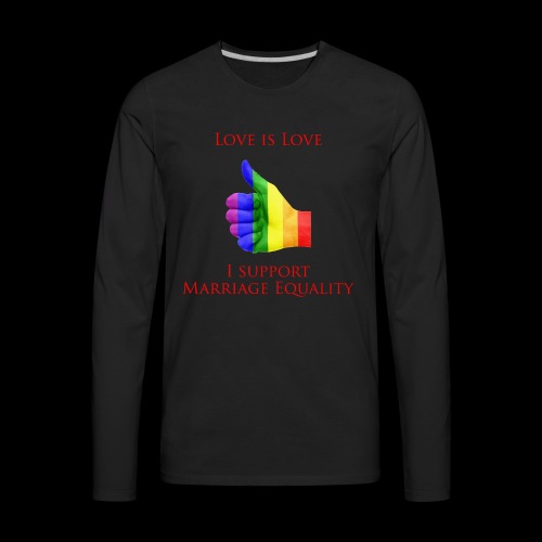 Love is Love 2 - Men's Premium Long Sleeve T-Shirt