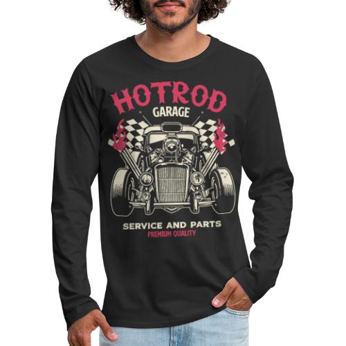 hotrod vintage cars - Men's Premium Long Sleeve T-Shirt