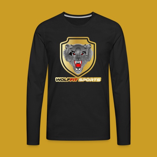 WolfFit Sports - Men's Premium Long Sleeve T-Shirt