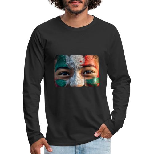 Colors of México - Men's Premium Long Sleeve T-Shirt