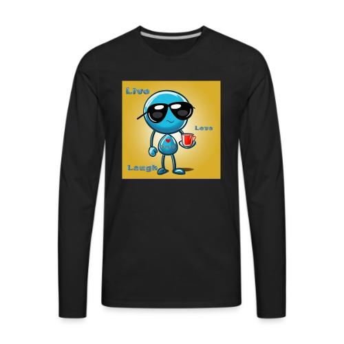 Live. Laugh. Love - Men's Premium Long Sleeve T-Shirt