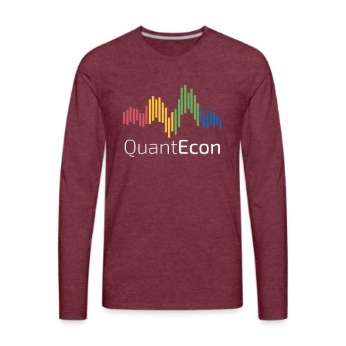 QuantEcon Official Logo #2 - Men's Premium Long Sleeve T-Shirt