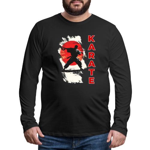 Karate: the spirit of discipline - Men's Premium Long Sleeve T-Shirt