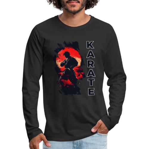 Karate: the art of self-mastery - Men's Premium Long Sleeve T-Shirt
