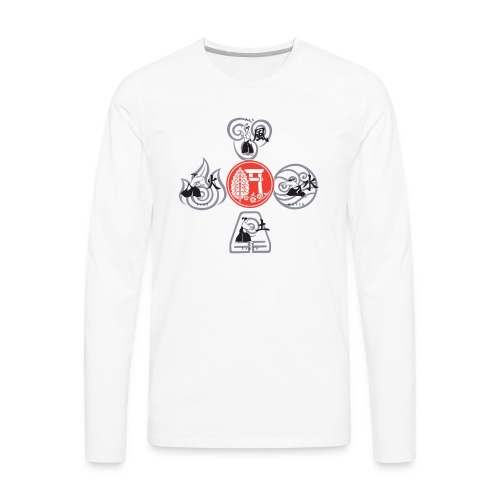 ASL Elements shirt - Men's Premium Long Sleeve T-Shirt