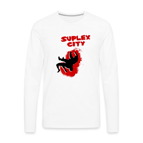 Suplex City (Womens) - Men's Premium Long Sleeve T-Shirt