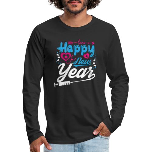 My Happy New Year Nurse T-shirt - Men's Premium Long Sleeve T-Shirt
