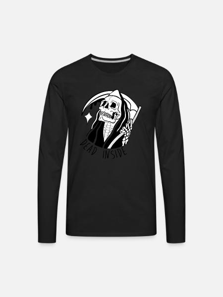 Keeping It Grim - Men's Premium Long Sleeve T-Shirt - black