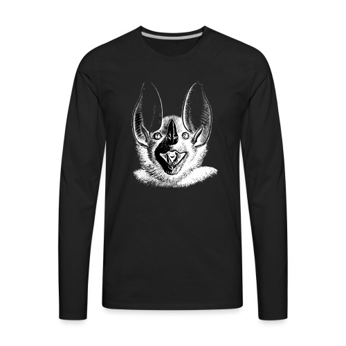 Bat Head 2 - Men's Premium Long Sleeve T-Shirt