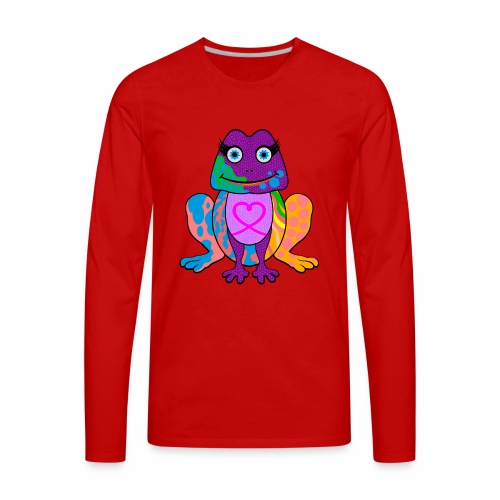 I heart froggy - Men's Premium Long Sleeve T-Shirt
