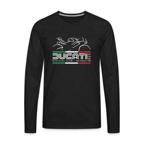 Dual Logo 2025 Black - Men's Premium Long Sleeve T-Shirt