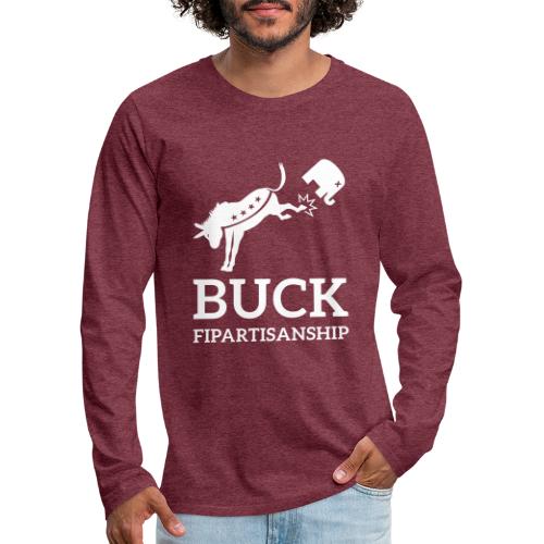 Buck Fipartisanship - Men's Premium Long Sleeve T-Shirt