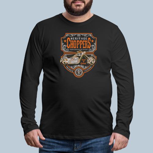 Heritage Choppers - Men's Premium Long Sleeve T-Shirt