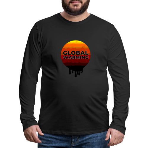 Global warming - Men's Premium Long Sleeve T-Shirt