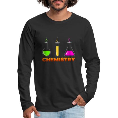 Chemistry: Elements in Motion - Men's Premium Long Sleeve T-Shirt