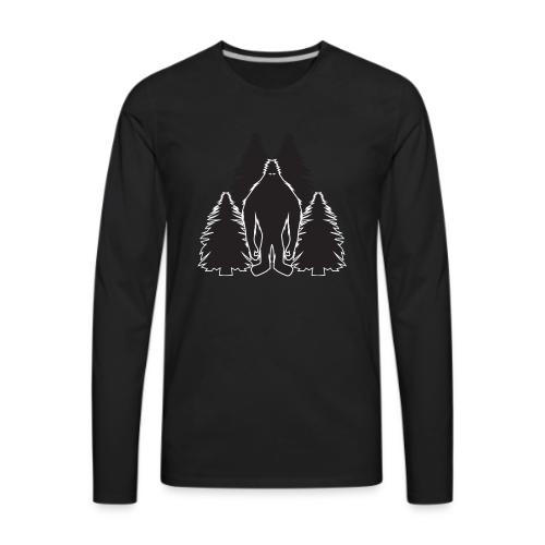 Bigfoot Trees - Men's Premium Long Sleeve T-Shirt