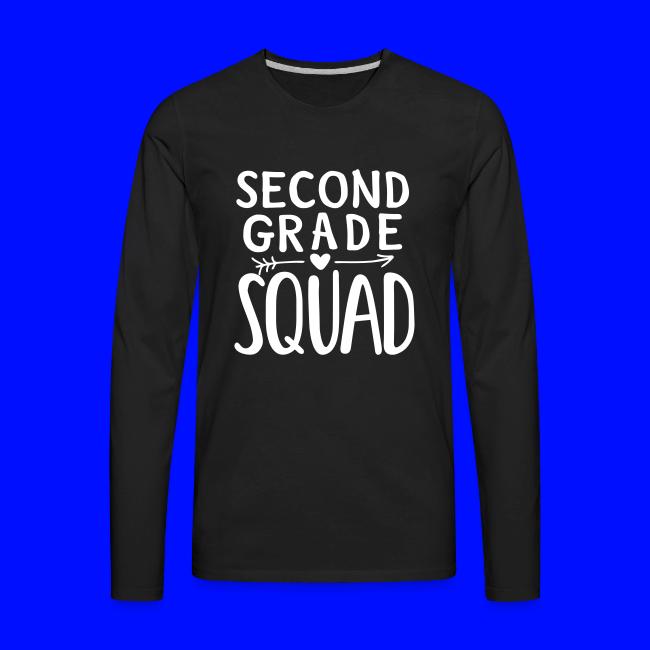 Second Grade Squad Teacher Team T-Shirts