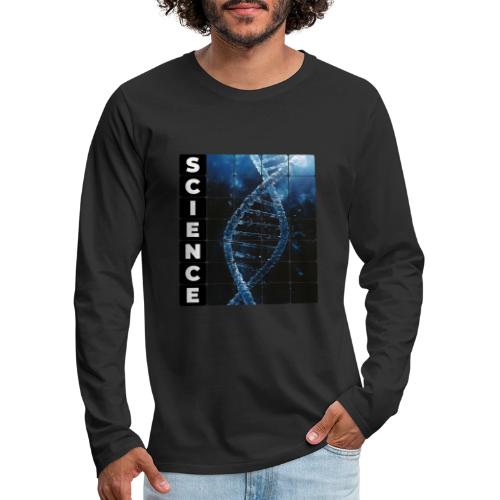 Frozen Code of Science - Men's Premium Long Sleeve T-Shirt