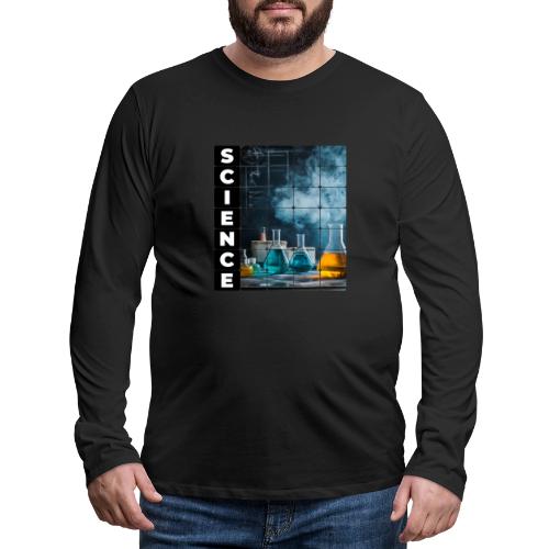Alchemy of Science - Men's Premium Long Sleeve T-Shirt