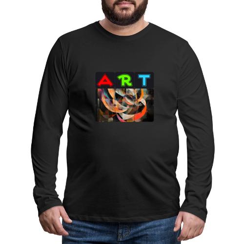 Fragments of Art - Men's Premium Long Sleeve T-Shirt