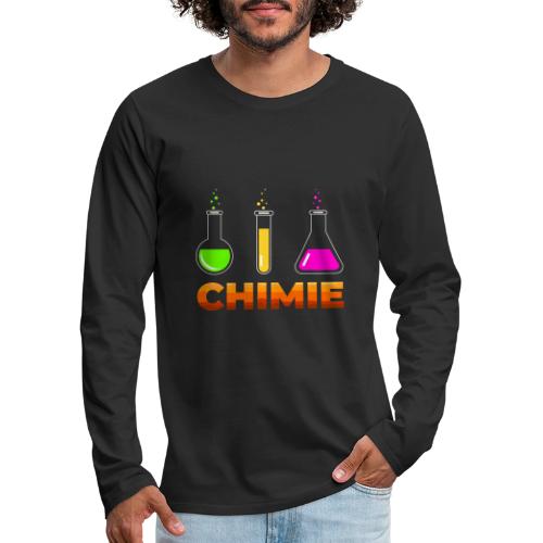Chemistry: Moving Elements - Men's Premium Long Sleeve T-Shirt