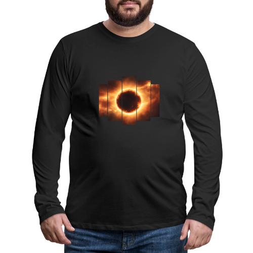 Eclipse Beyond Worlds - Men's Premium Long Sleeve T-Shirt